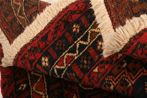 Koliai Red Hand Knotted 43 X 510 Area Rug 253-26762 Image 4