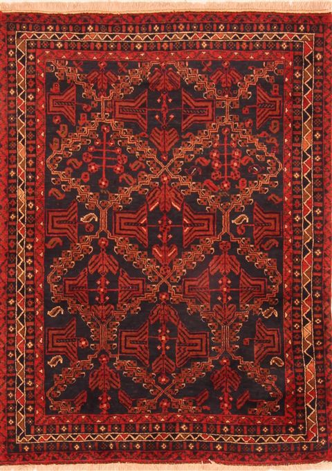 Koliai Red Hand Knotted 43 X 510 Area Rug 253-26762 Image 0