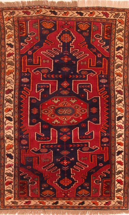 Kazak Red Hand Knotted 40 X 61 Area Rug 253-26763 Image 0
