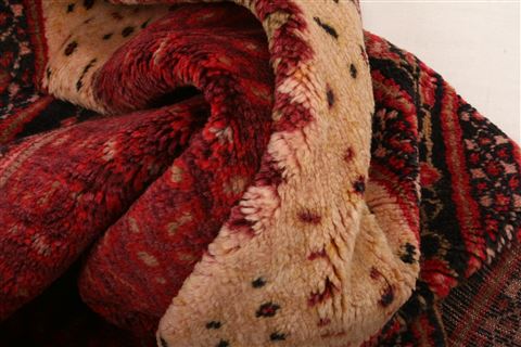 Abadeh Red Hand Knotted 40 X 62 Area Rug 100-26765 Image 2