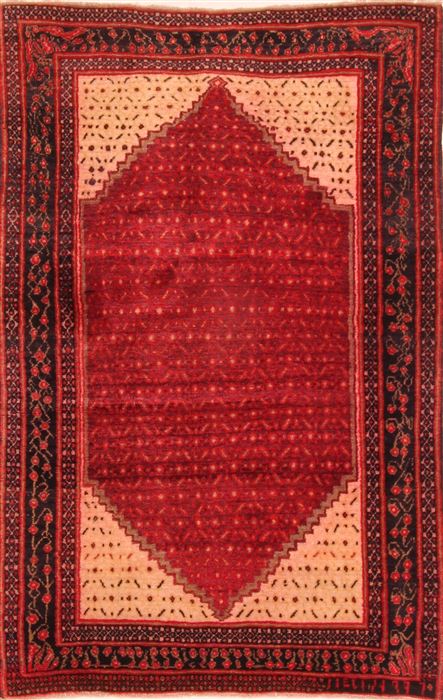 Abadeh Red Hand Knotted 40 X 62 Area Rug 100-26765 Image 0