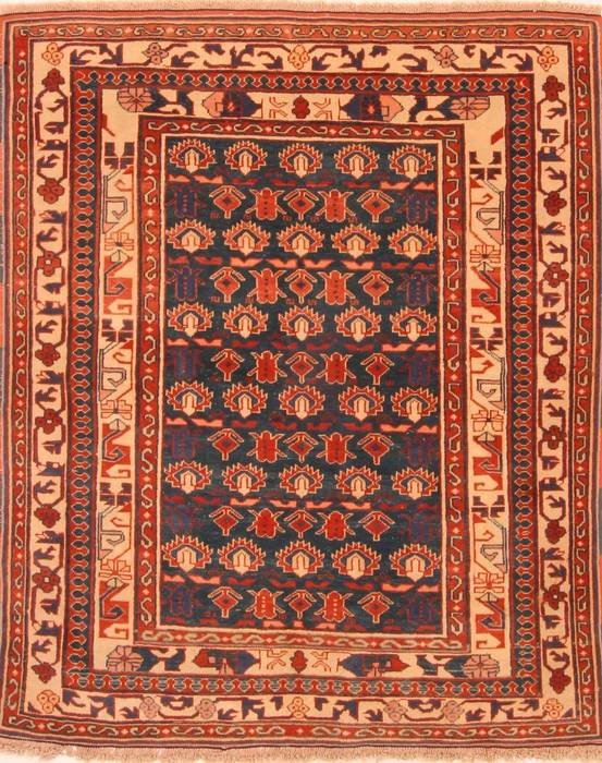 Shirvan Brown Hand Knotted 46 X 55 Area Rug 100-26768 Image 0