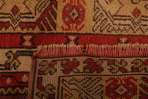 Milas Red Hand Knotted 39 X 63 Area Rug 100-26775 Image 7