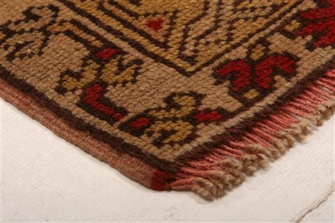 Milas Red Hand Knotted 39 X 63 Area Rug 100-26775 Image 8