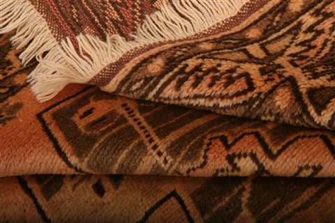 Kazak Beige Runner Hand Knotted 35 X 67 Area Rug 100-26778 Image 5