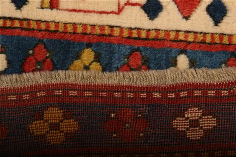 Kazak Blue Hand Knotted 48 X 60 Area Rug 100-26780 Image 7