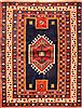 Kazak Blue Hand Knotted 48 X 60 Area Rug 100-26780 Thumb 0