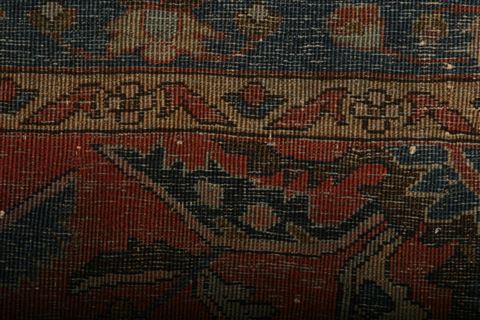 Sarouk Red Hand Knotted 26 X 48 Area Rug 253-26781 Image 5