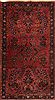 Sarouk Red Hand Knotted 26 X 48 Area Rug 253-26781 Thumb 0