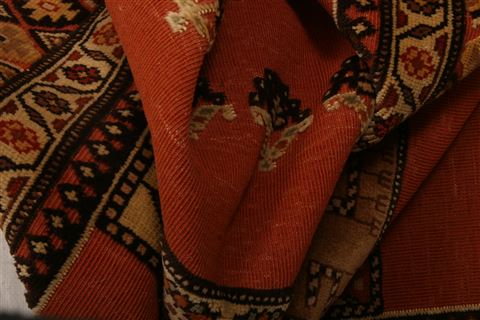 Shirvan Orange Flat Woven 31 X 511 Area Rug 100-26783 Image 2