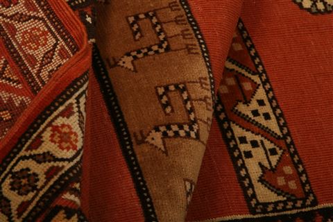 Shirvan Orange Flat Woven 31 X 511 Area Rug 100-26783 Image 3