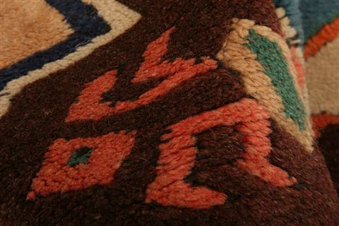 Shirvan Blue Hand Knotted 35 X 62 Area Rug 100-26784 Image 1