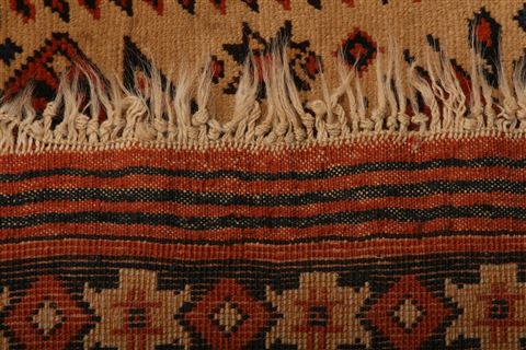 Shirvan Orange Hand Knotted 39 X 49 Area Rug 100-26785 Image 8