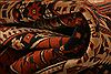 Shirvan Orange Hand Knotted 39 X 49 Area Rug 100-26785 Thumb 3