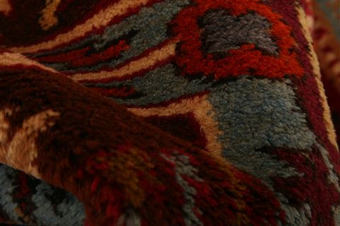 Kazak Red Hand Knotted 39 X 49 Area Rug 100-26786 Image 2