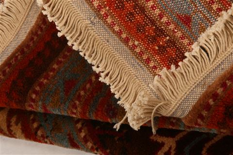 Kazak Red Hand Knotted 39 X 49 Area Rug 100-26786 Image 5