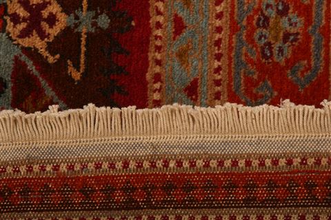 Kazak Red Hand Knotted 39 X 49 Area Rug 100-26786 Image 8
