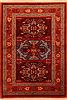 Kazak Red Hand Knotted 39 X 49  Area Rug 100-26786 Thumb 0