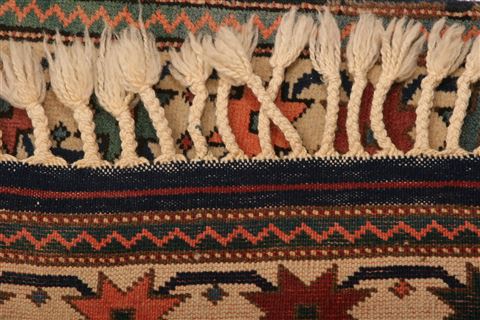 Shirvan Orange Runner Hand Knotted 210 X 65 Area Rug 100-26788 Image 8