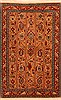 Shiraz Orange Hand Knotted 34 X 51  Area Rug 100-26791 Thumb 0