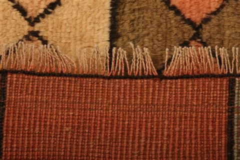 Gabbeh Beige Hand Knotted 44 X 65 Area Rug 100-26793 Image 6