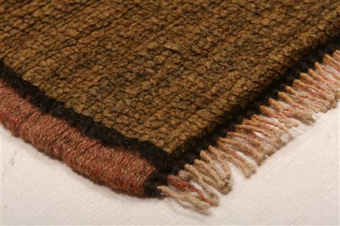 Gabbeh Beige Hand Knotted 44 X 65 Area Rug 100-26793 Image 7