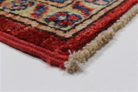 Kazak Beige Hand Knotted 57 X 710 Area Rug 250-26801 Image 10