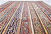 Kazak Multicolor Hand Knotted 510 X 77  Area Rug 250-26802 Thumb 5