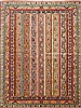 Kazak Multicolor Hand Knotted 510 X 77  Area Rug 250-26802 Thumb 0