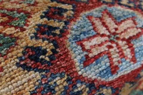 Kazak Beige Hand Knotted 58 X 80 Area Rug 250-26803 Image 11