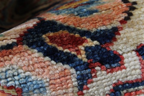 Kazak Beige Hand Knotted 58 X 80 Area Rug 250-26803 Image 12