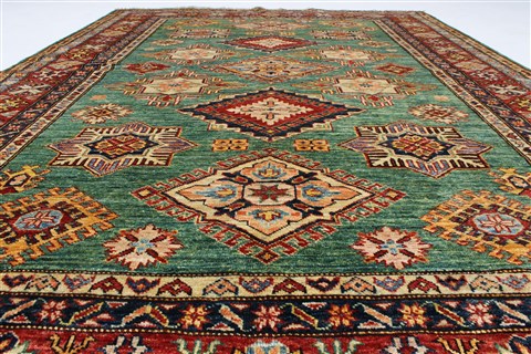 Kazak Beige Hand Knotted 58 X 80 Area Rug 250-26803 Image 6