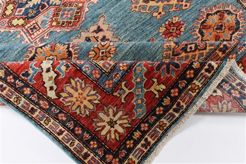 Kazak Beige Hand Knotted 56 X 711 Area Rug 250-26804 Image 2
