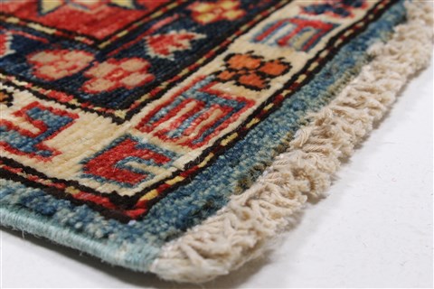 Kazak Beige Hand Knotted 56 X 711 Area Rug 250-26804 Image 7