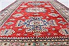 Kazak Beige Hand Knotted 57 X 83 Area Rug 250-26806 Thumb 8