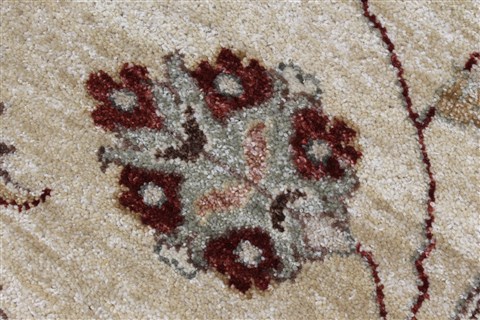 Chobi Beige Hand Knotted 56 X 86 Area Rug 250-26808 Image 12
