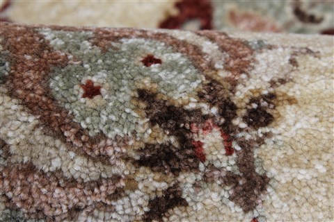Chobi Beige Hand Knotted 56 X 86 Area Rug 250-26808 Image 13