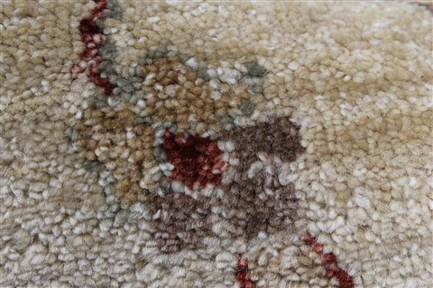 Chobi Beige Hand Knotted 56 X 86 Area Rug 250-26808 Image 14