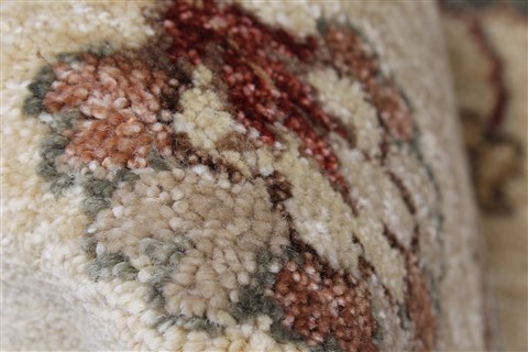 Chobi Beige Hand Knotted 56 X 86 Area Rug 250-26808 Image 1