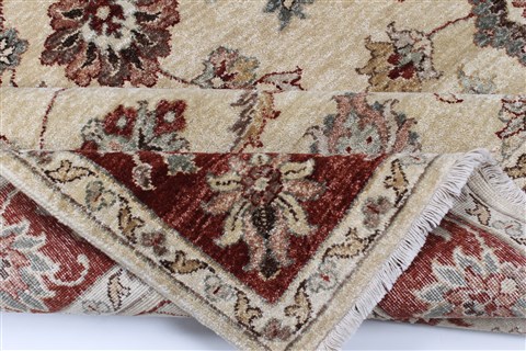 Chobi Beige Hand Knotted 56 X 86 Area Rug 250-26808 Image 3
