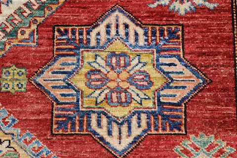 Kazak Red Hand Knotted 510 X 710 Area Rug 250-26815 Image 11