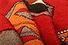 Kazak Red Hand Knotted 33 X 63 Area Rug 253-26817 Thumb 12