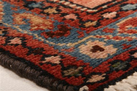 Malayer Multicolor Hand Knotted 41 X 64 Area Rug 100-26818 Image 8