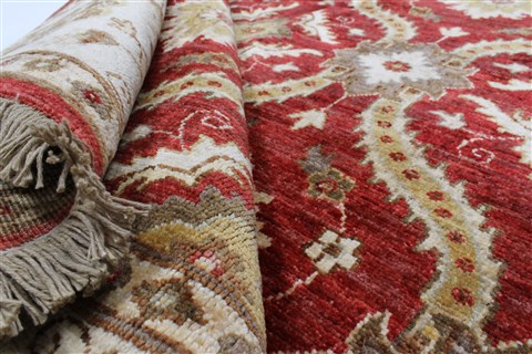 Chobi Red Hand Knotted 57 X 87 Area Rug 250-26819 Image 14