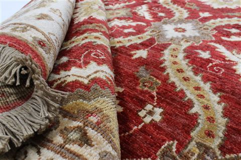 Chobi Red Hand Knotted 57 X 87 Area Rug 250-26819 Image 1