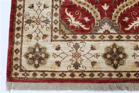 Chobi Red Hand Knotted 57 X 87 Area Rug 250-26819 Image 23