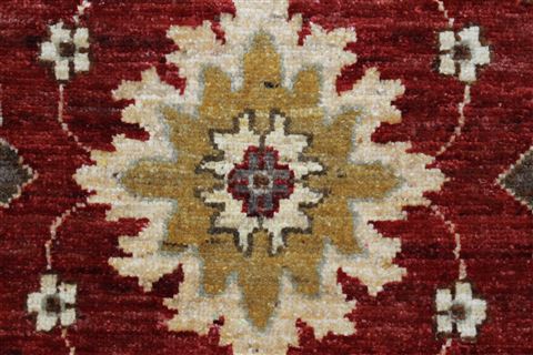 Chobi Red Hand Knotted 57 X 87 Area Rug 250-26819 Image 25