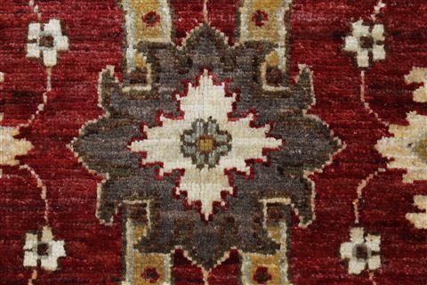 Chobi Red Hand Knotted 57 X 87 Area Rug 250-26819 Image 26
