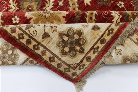 Chobi Red Hand Knotted 57 X 87 Area Rug 250-26819 Image 2