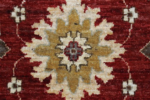 Chobi Red Hand Knotted 57 X 87 Area Rug 250-26819 Image 8